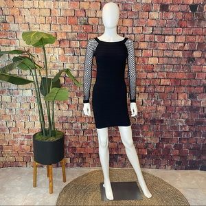 Arden B, S/M, black dress